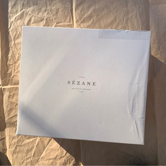 Sezane EUGENIE Boots/Sézane EUGENIE Leather Boots, New Black + Velvet Laces 39/8 - Picture 4 of 16